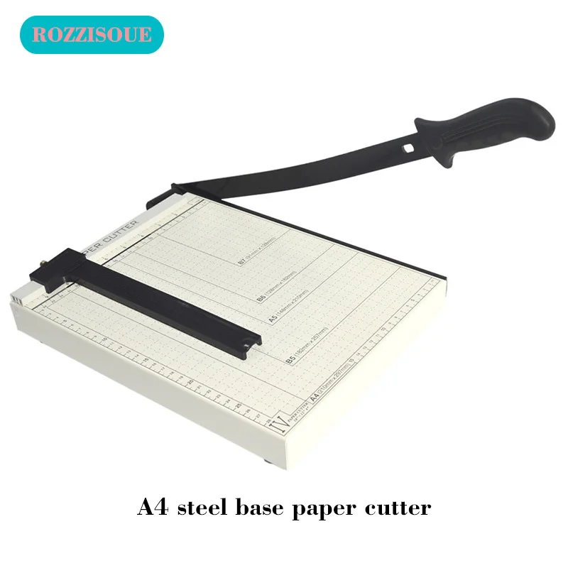 

New A4 Machine Precision Card Cutter Office Photo Paper Trimmer Scrapbooking Machine Stainless Steel Guillotine Cutting Machine