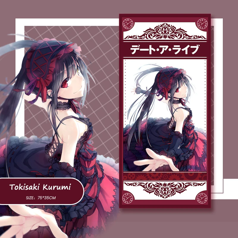 Tokisaki Kurumi Serviettes De Visage En Direct Cosplay Dessin Anime Douce Et Confortable Pour La Maison La Salle De Bain L Hotel Aliexpress