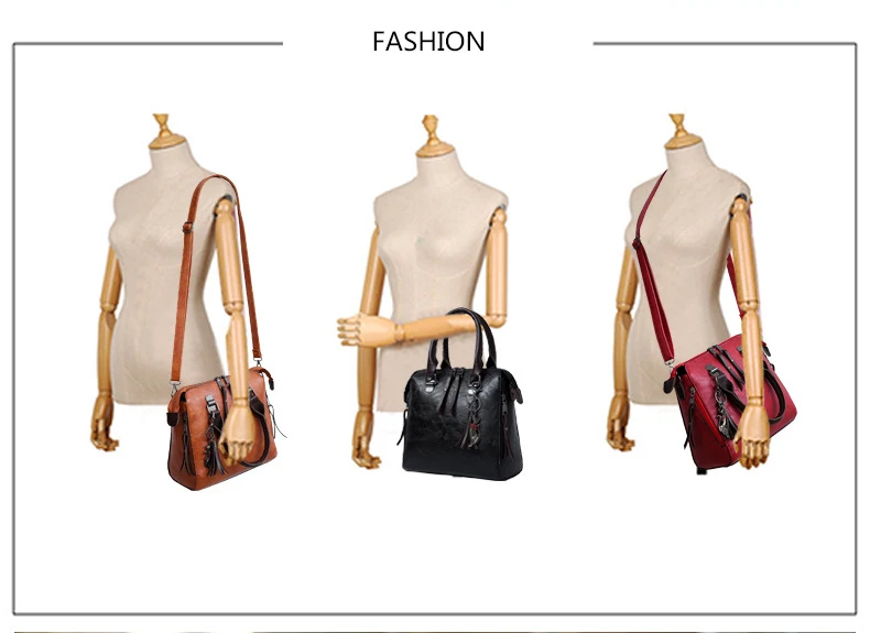 4 pcs/Set Women Composite Bag High Quality Ladies Handbag Female set bag Leather Shoulder Messenger Bag Tote Bag Bolsa feminina