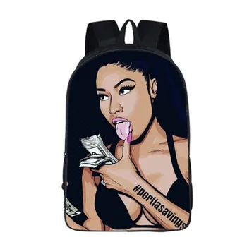 

New Black Queen Backpack School High capacity Backpacks Bags For Girls Canvas School Bag Fashion Kids Cute Backpacks