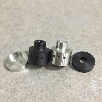 

SXK Style SiChro RDA DIY Atomizer With BF Pin 22mm Squonk Bottom feed MTL Vape Tank With Stainless Steel Ultem Chamber Ecig