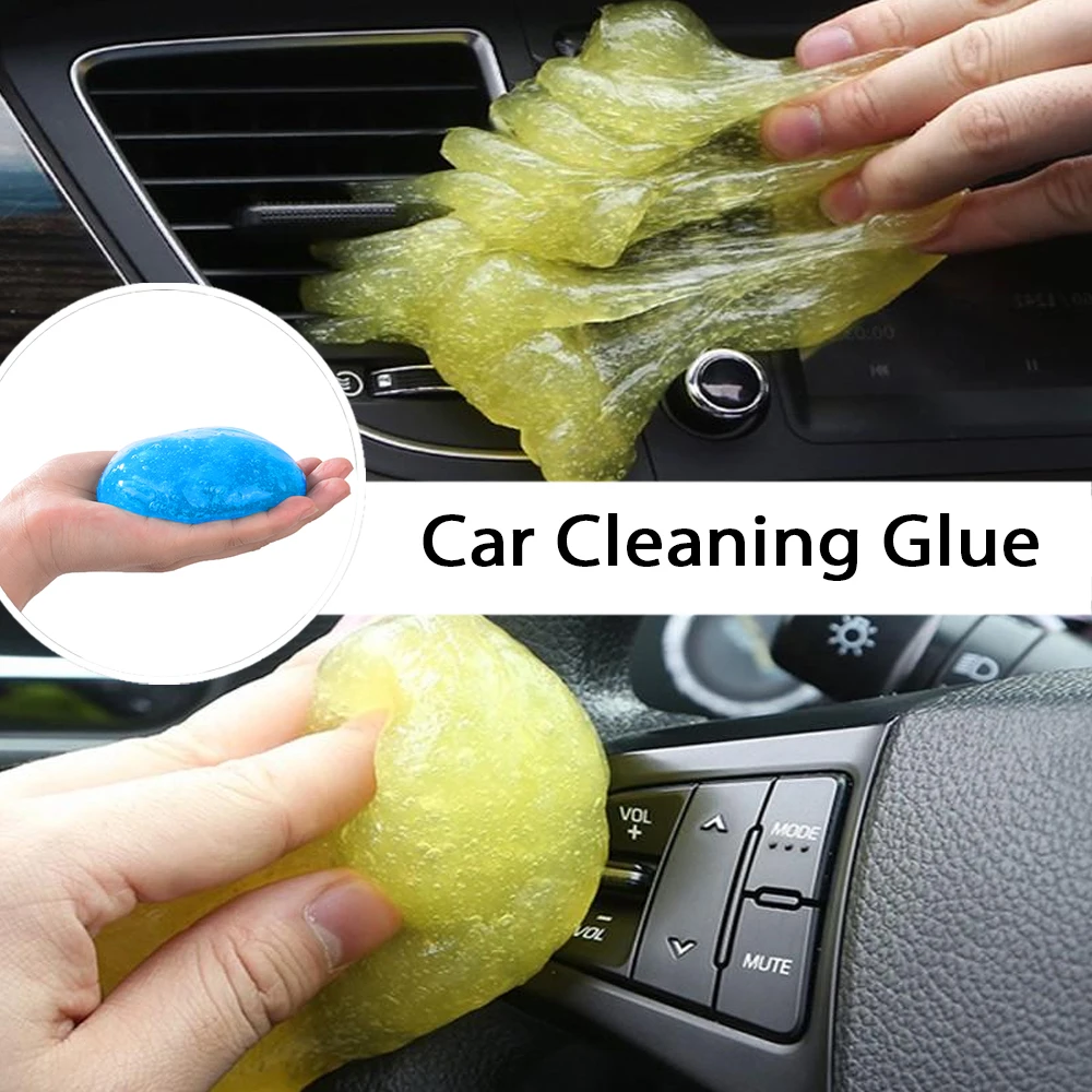 Magic Car Cleaning Glue Dirt Cleaner Slime Dust Remover Interior Cleaning Glue Wash Machine Auto