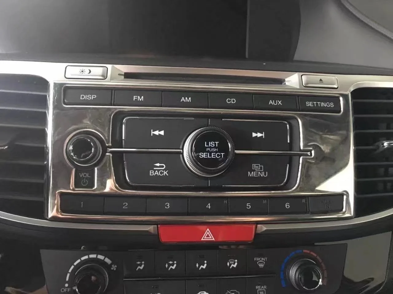 Honda Accord только управление радио яркая рамка девять поколение полу-Accord модифицированный Интерьер Отделка управления рамка украшения