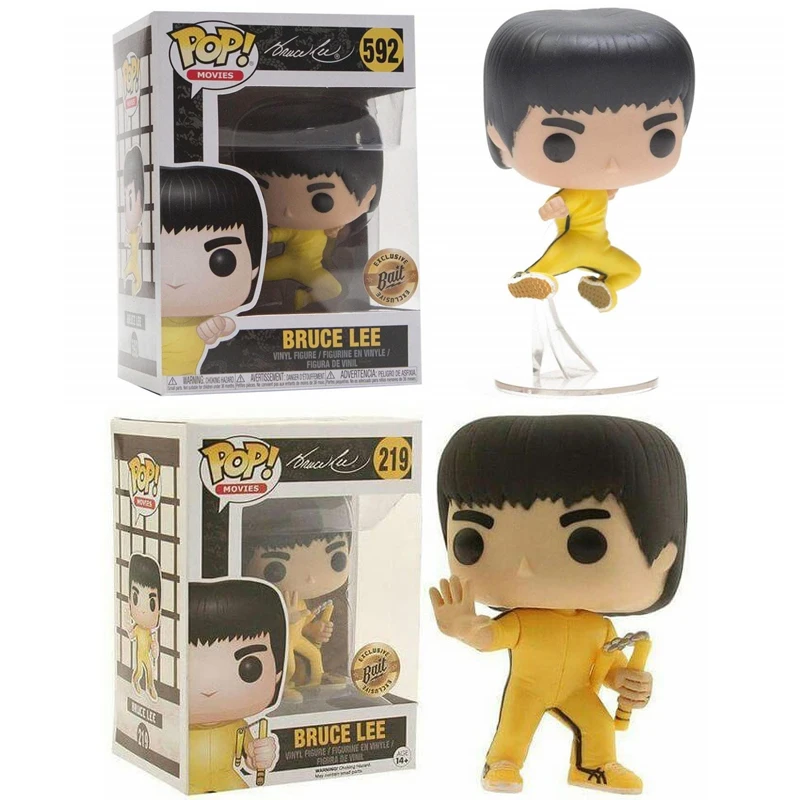 bruce lee pop vinyl
