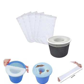 

Pool Skimmer Socks Household Savers for Filters Baskets Skimmers Swimming Pool Filter Socks Waste Garbage Mesh Socks