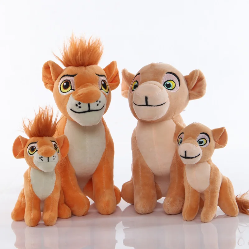 

1pcs Cute Sitting High Simba The Lion King Plush Toys Anime Simba Soft Stuffed Pendant Clip Keychain Toy for Christmas Gifts
