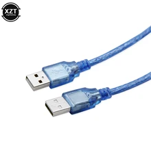 USB 2,0 кабель USB type A кабель удлинитель 0,3 M 0,5 M 1M 1,5 M 3M камера жесткий диск