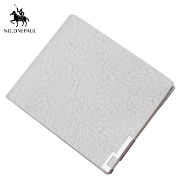 

NO.ONEPAUL 2020 New Student Wallet Slim Cross Pattern Wallet Creative Wallet Men's Wallet Short Korean Version