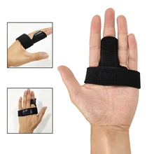 

1PC Finger Splint/10pcs Sports Finger Protectors Stretchy Arthritis Finger Guard Outdoor Sports Basketball Finger Protect