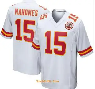 Вождей в Ирландском стиле Mahomes картофельных оладий Бейкер Mayfield Том Брэди одежды в стиле Odell Бекхэм Jr медведи Халил Mack 100th Antonio коричневые, для футбола Майки