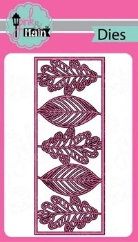 

NEW Metal Cutting Dies leaf Slimline for Scrapbooking Steel Craft Die Cut Embossing Paper Card Album Stencil