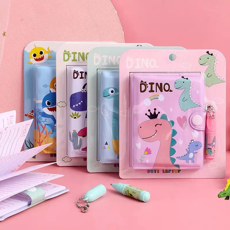 

1pcs Random Color Children's Notebook Set Cute Children's Stationery Small Prize Travel Notepad Female Code Book Handbook