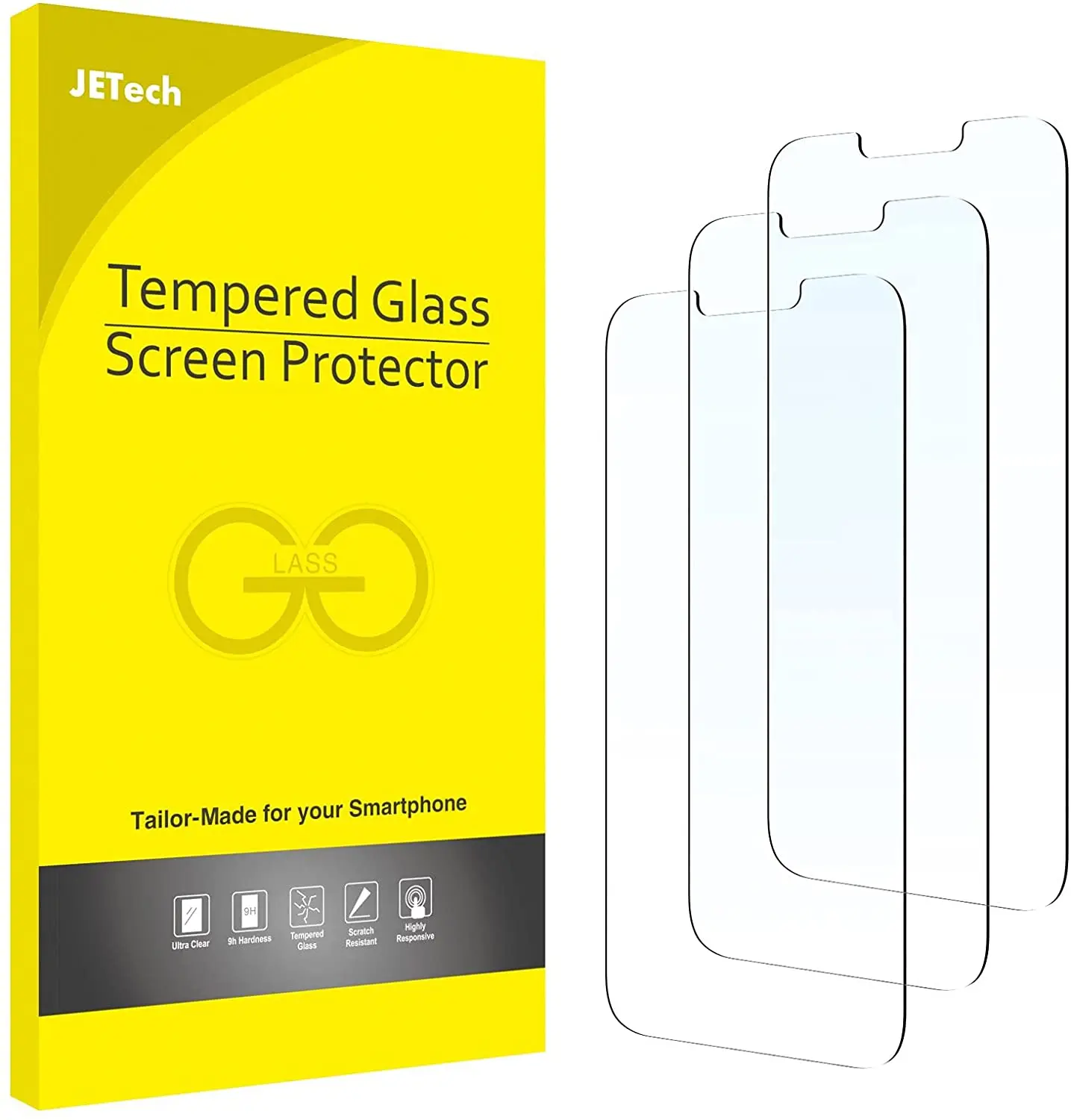 Jetech Screen Protector Compatible With Iphone 13 Mini 5.4inch