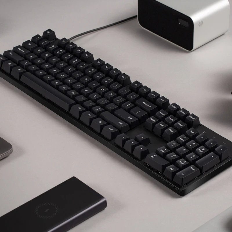 Xiaomi Mijia механическая клавиатура вишня Механическая ось ввода удобная быстрая подвеска складной USB офисная игра