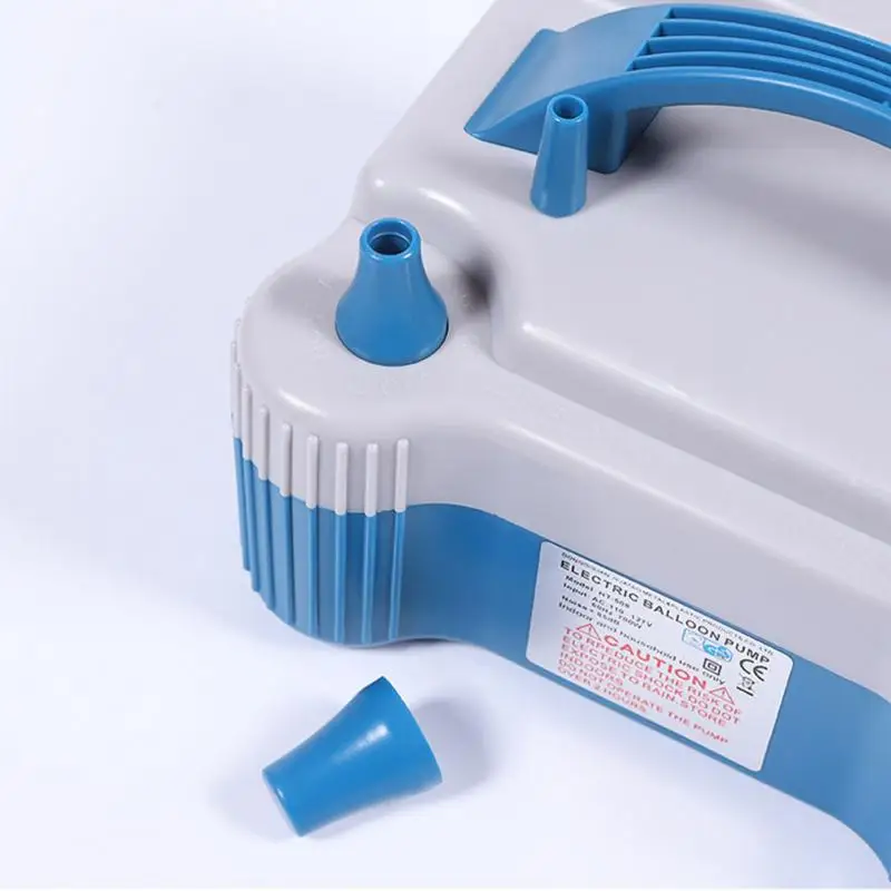  EU Plug Portable Double Hole Inflatable Electric Inflator Air Balloon Blower Pump High Voltage Doub