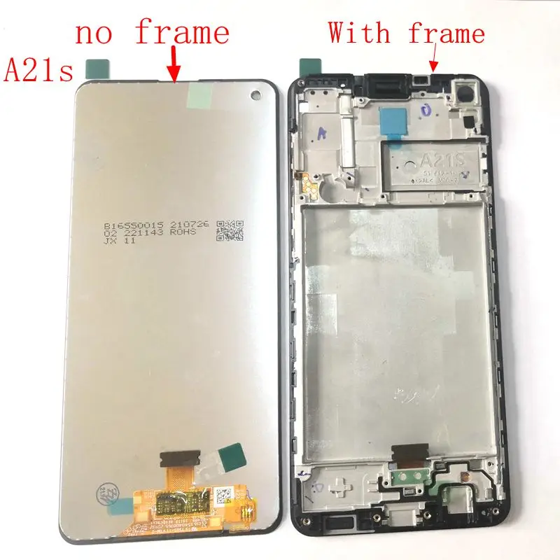 6.5'' 2020 Original For Samsung Galaxy A21s A217 LCD Display Touch Screen Digitizer Full SM-A217F/DS SM-A217F/DSN | Мобильные