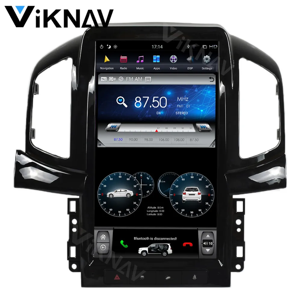

Viknav car radio GPS navigator video player for Chevrolet captiva 2013-2017 DVD multimedia player vertical screen 13.6 inch