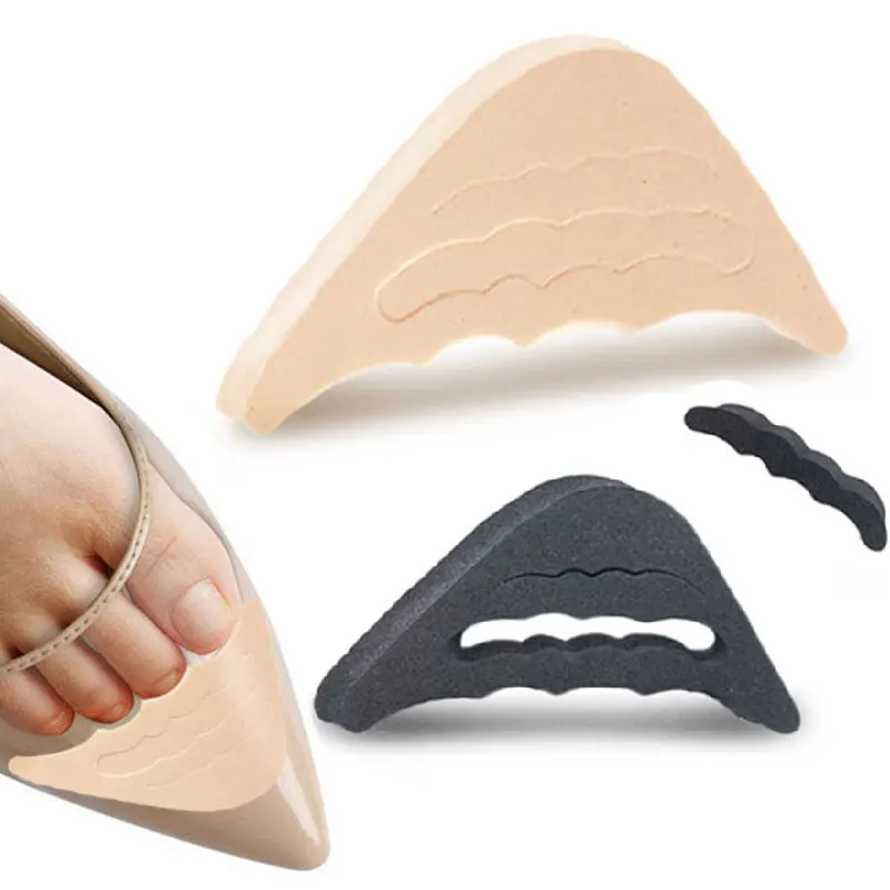 

Women High Heel Half Forefoot Insert Toe Plug Insoles Cushion Pain Relief Protector Big Shoes Toe Front Filler Adjustment
