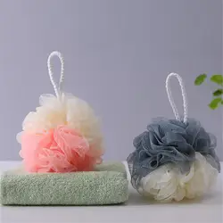 Body Cleaning Bubble Shower Flower Soft Sponge Bath Ball Nylon Scrubber Loofah Shower Ball Bathing Sponge Skin Care Tools