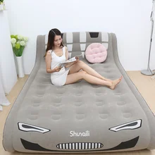 Двойной человек использовать складную мягкую кожу научный дизайн подходит для спального положения надувная кровать коврик для сна воздушный матрас воздушная кровать