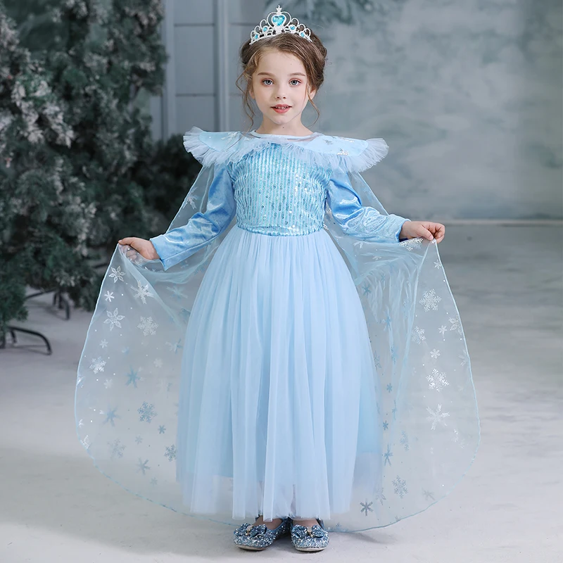 Fancy Party Girls Dresses Elsa Cinderella Sleeping Beauty Halloween Dress Children Rapunzel Kids Cosplay Costume Princess Dress - Цвет: Fancy Dress 8