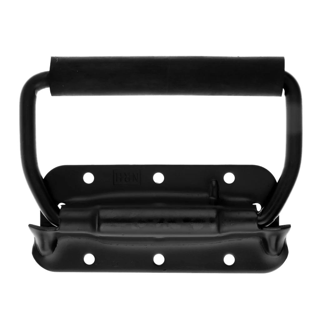 Black Sprung Drop Handle for Flight Case/ Speaker Cabinet/Home/Garage/Yacht/Boat