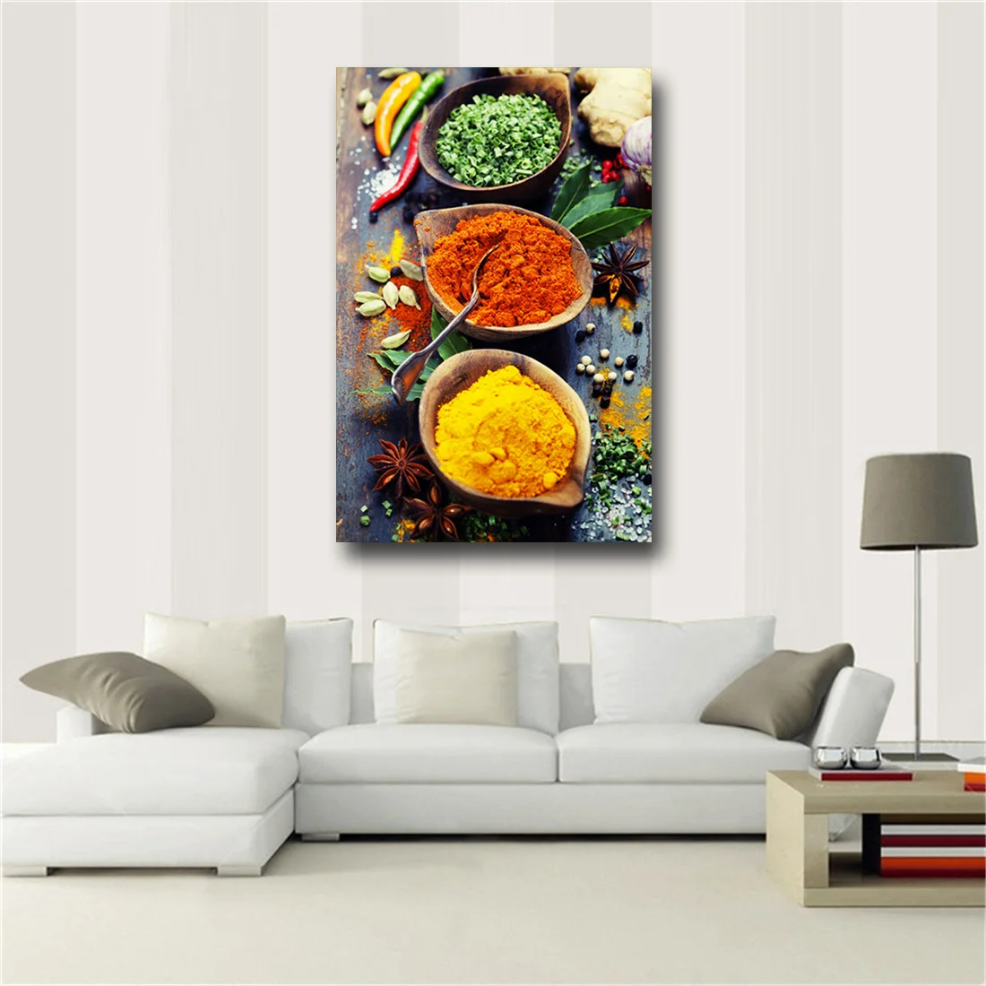 Картина на холсте с изображением зерен семейного перца плакаты и принты