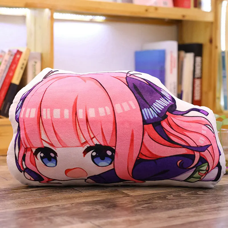 1 шт. аниме Go-Toubun no Hanayome квинтпуплеты Накано ичика Мику косплей плюшевые подушки мягкие игрушки мультфильм подарок - Цвет: 3