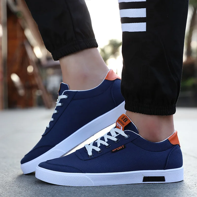 blue casual shoes for men