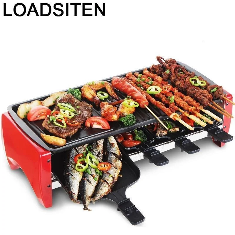 Портативная электрическая решетка Parrilla portportable Eletrica Kebab для барбекю на открытом