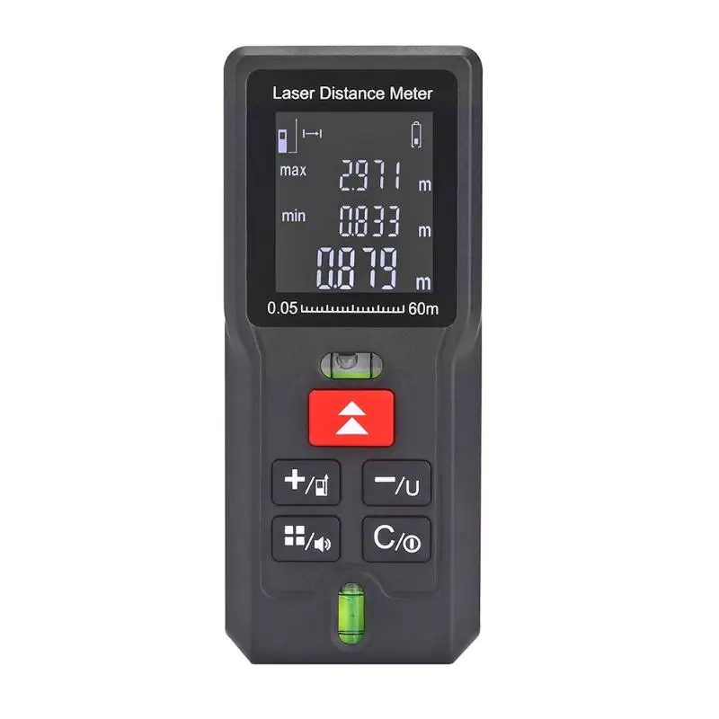 40/60/80/100m Laser Rangefinder Distance Meter Range Finder Electronic Tape Ruler Tester Battery-powered Hand Tool Measurer 40/60/80/100m Laser Rangefinder Distance Meter Range Finder Electronic Tape Ruler Tester Battery-powered Hand Tool Measurer