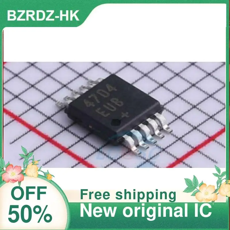 

5 шт. MAX4704EUB MSOP-10 4704EUB новый оригинальный IC