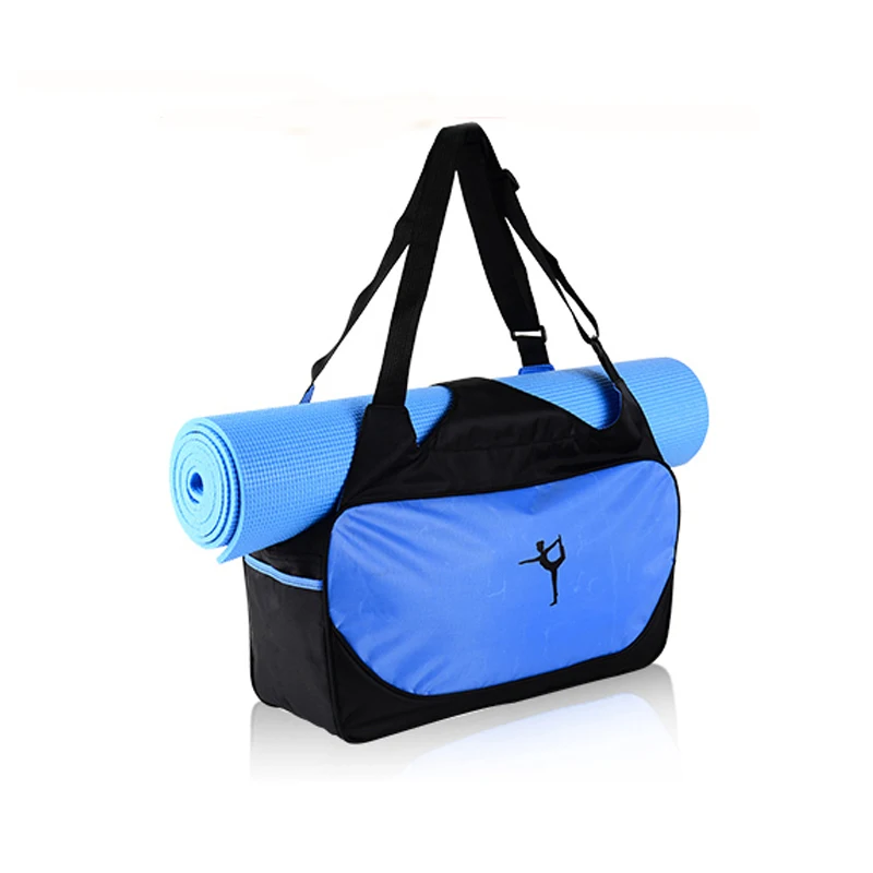 Oxford Cloth Waterproof Yoga Bag for Fitness Training Gym Sport Pilates Yoga Mat Shoulder Carriers Backpack Men and Women