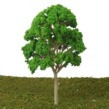 15 Cm Model Boom Bos Planten Maken Accessoires Ho Trein Spoorweg Spoorweg Landschap Diorama Of Layout, pack Van 5