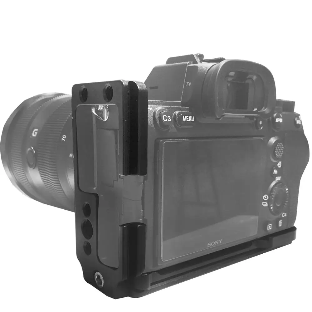 БЫСТРОРАЗЪЕМНАЯ l-пластина кронштейн держатель ручка для Sony Alpha 7R IV a7r iv Arca-Swiss стандартная Монтажная боковая пластина