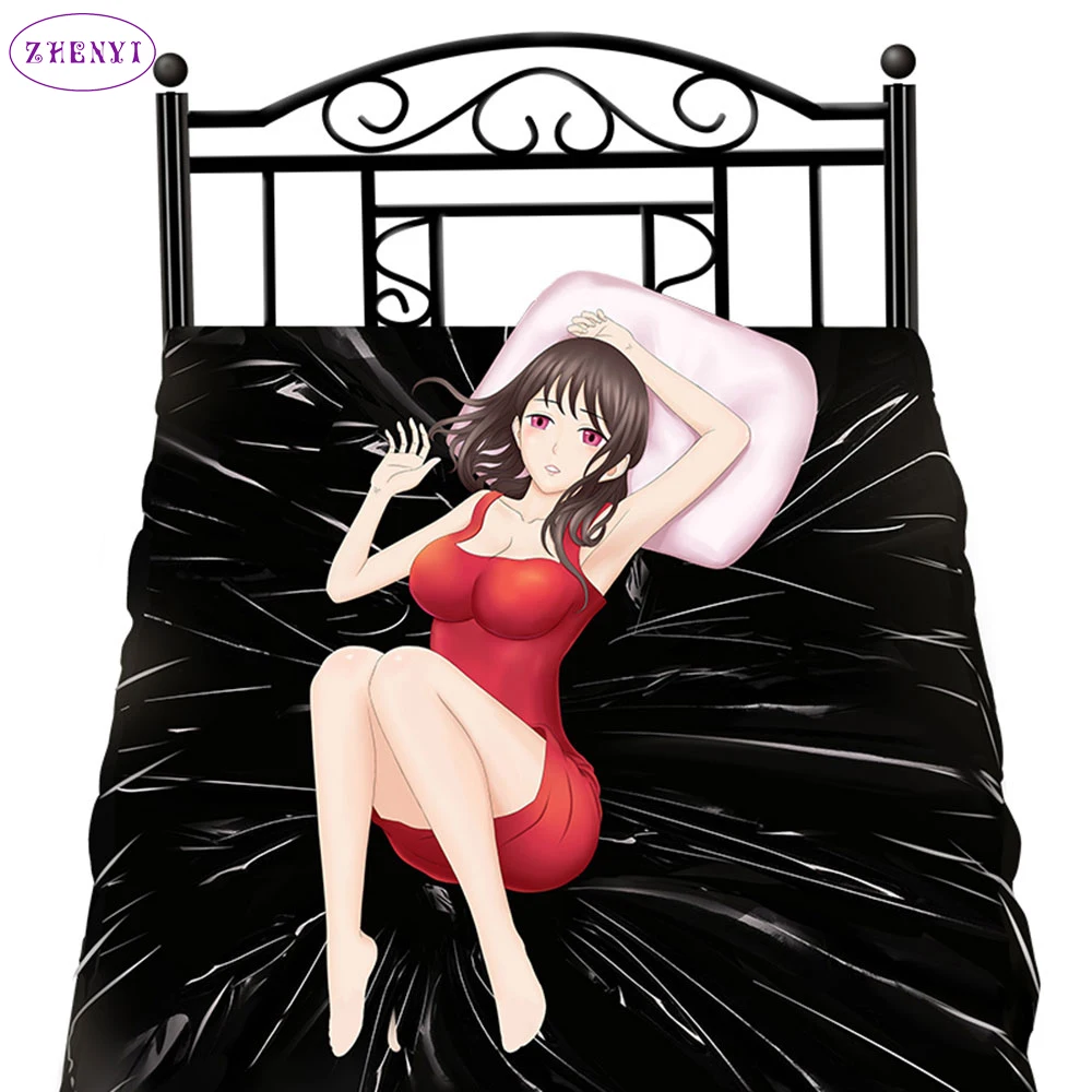 Sex Toys 2.2*1.3M PVC Waterproof Sex Bed Sheets Enhance Pleasure SM Bondage Fliting Mattress Cover Couples Products