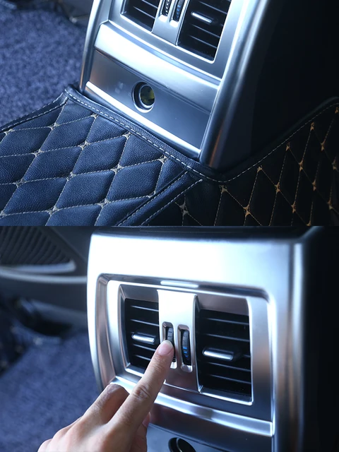 Chrome Auto Mittelkonsole Panel Innen zubehör Für BMW F30 F31 F32