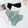 Sexy Cotton Panties Female Underpants Sexy Panties for Women Briefs Underwear Intimate Plus Size Lingerie Solid Color