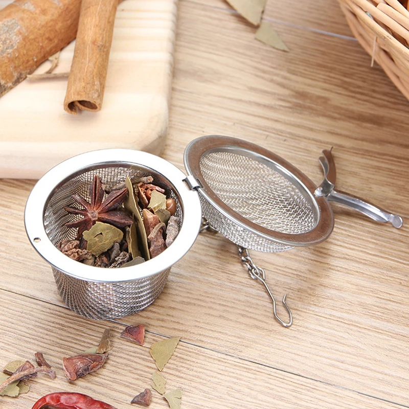 Colador De Té De Acero Inoxidable - Bola Para Té Suelto Y Especias | Malla Fina | Ideal Para Tazas Y Infusiones