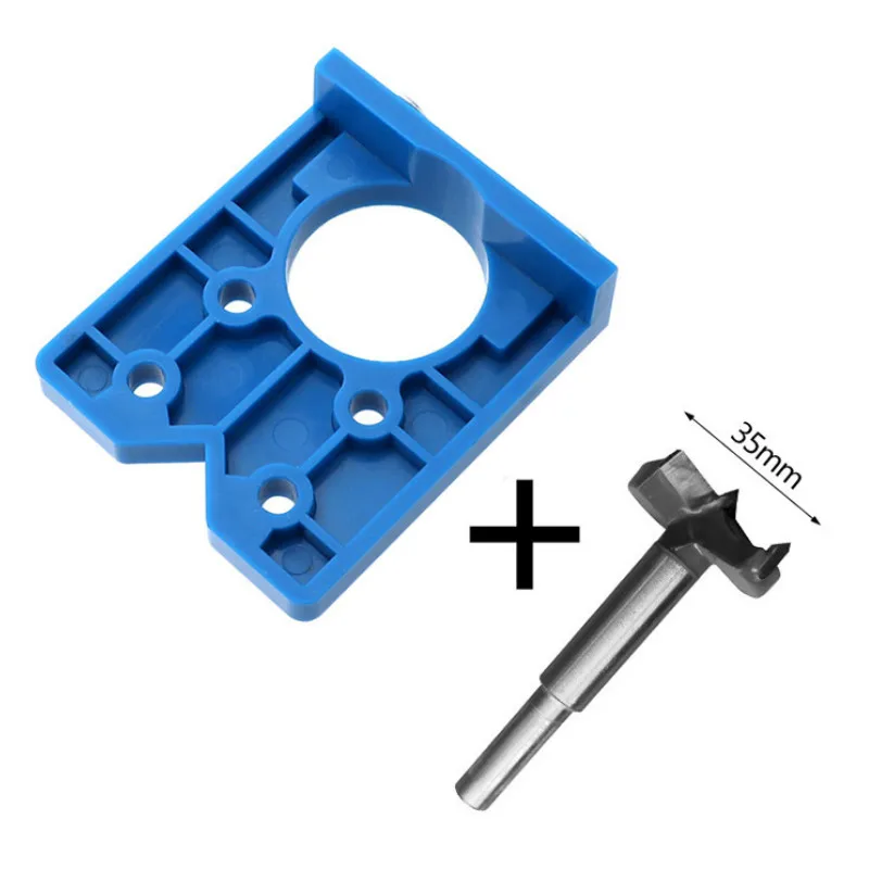 Cabinet Hinges Metal Concealed Hinge Jig, 35MM Cabinet Hinge Jig Drilling Hole Puncher With Quick Clamp Accurate Hinge Drill Jig Woodworking Tool For Doors Cabinets Hinges Mounting 85673082 Cabinet Jig