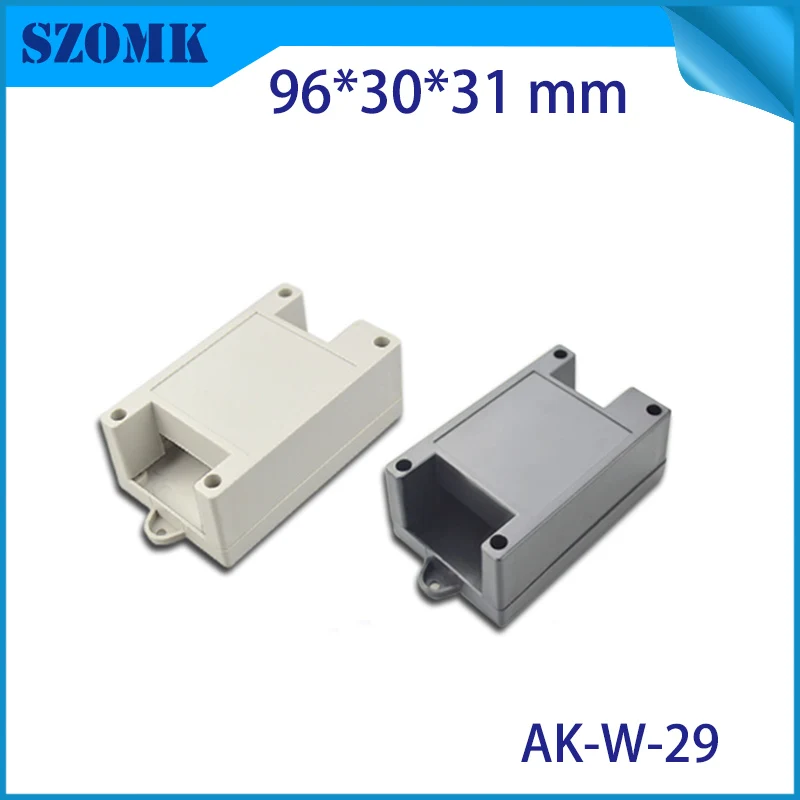 

one piece Electrical plastic junction box case abs plastic electronics pcb design housing Electrical Plastic Junction 96*50*31mm