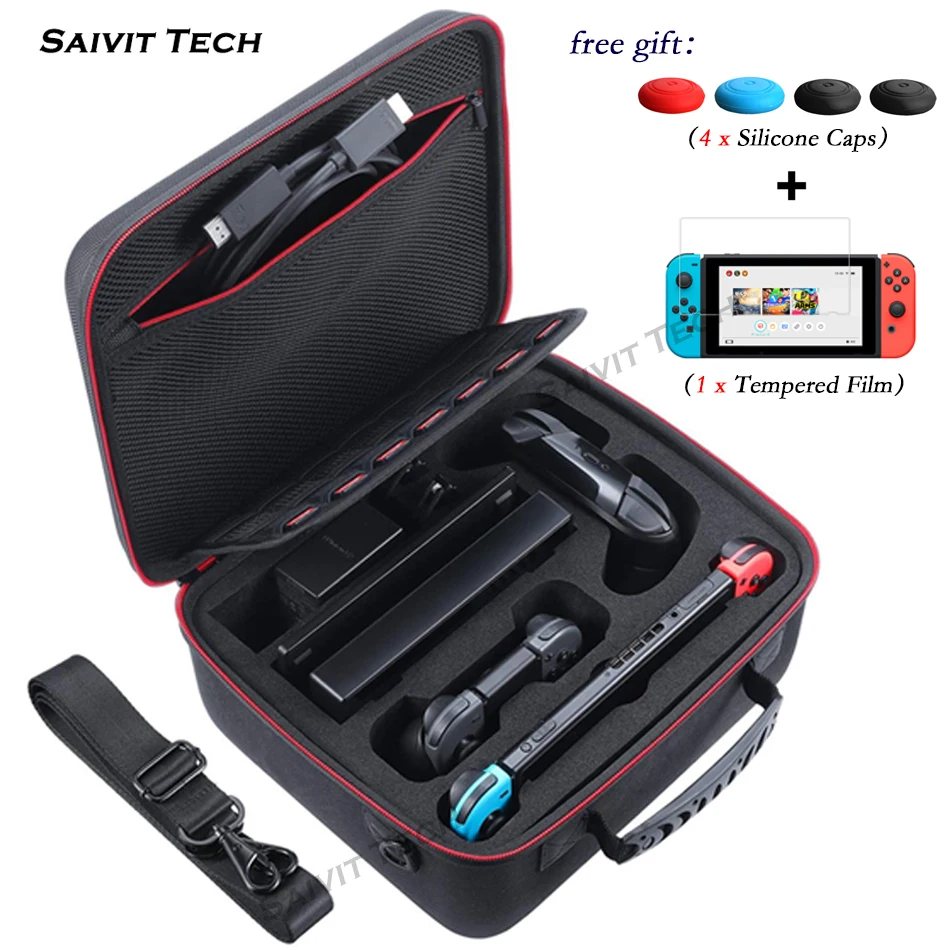 Большая переносная сумка для хранения nintendo switch аксессуары Switch жесткий чехол