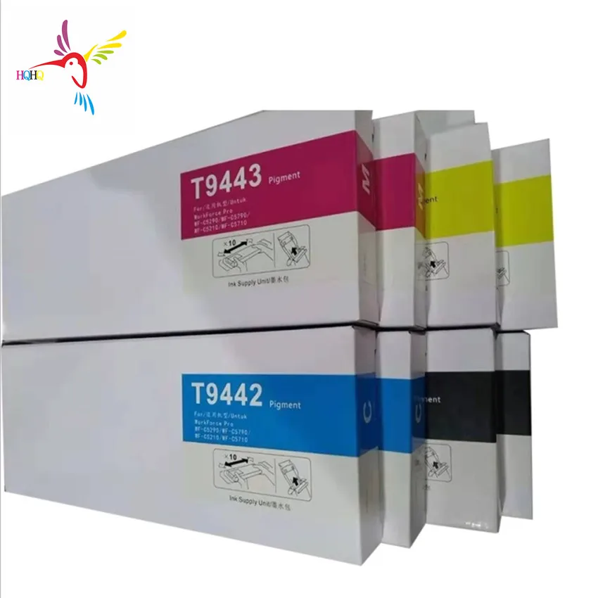 4 цвета T9441-T9444 чернильный пакет совместимый для EPSON WorkForce Pro WF-C5290 C5790 C5210 C5710 принтер с пигментными чернилами