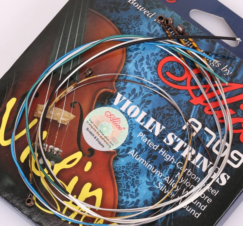 Cordas de Violino Cordas de Nylon com Atualização do A708 Alice Marca Melhor Classificação A709 - Image 5