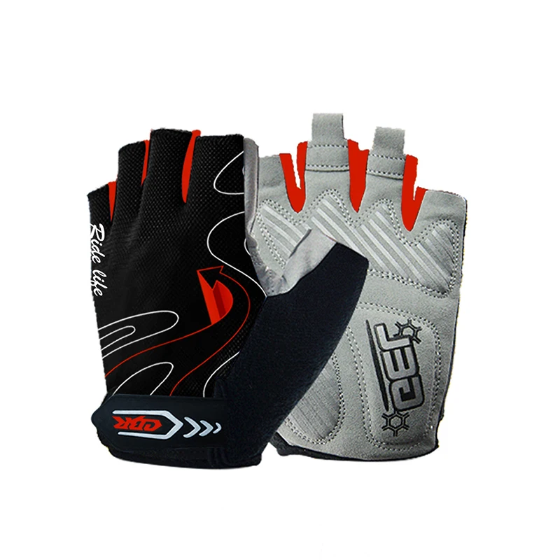 

Hand Protection Gloves Outdoor Half Finger Protection Racing Motorcycle MTB Pair