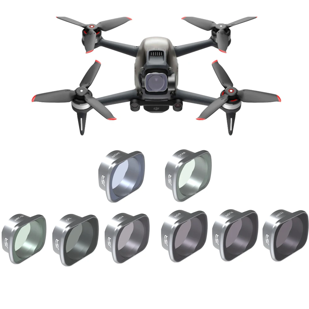 For Dji Fpv Combo Filter Drone Uv/cpl/ndpl4/8/16/32 Set Neutral Density