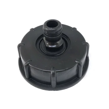 

S60X6 IBC Hose Adapter For Reducer 1/2'' 3/4'' Standard Connector Water Tank Fitting Thick Thread Durable Garden Hose Faucet Tap