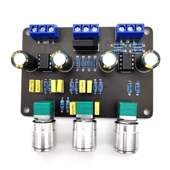 

Dual NE5532 Tone Stereo Preamplifier Board o HiFi Amprifier Equalizer Preamp Treble Bass Tone Control Pre Amplifier