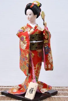

Accesorios de decoración del hogar estatuas de Geisha de estilo japonés hermosos Kimono regalos especiales para amigos.