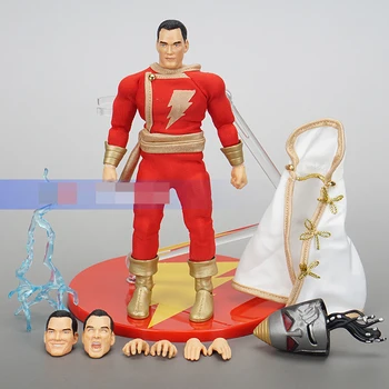 

In Box New style 6inch Mezco commoner Shazam Captain Marvel Superman PVC Action Figures Model Toys Gift Doll 15CM